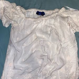 francesca’s off the shoulder blouse